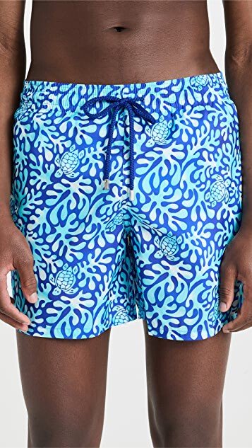 Vilebrequin turtle splash mahina swim trunks VanillaFudge